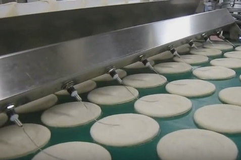 Beli Mesin Easy Pizza Otomatis Mudah, 3000 Kg / Hr Output Peralatan Pizza Komersial pembuatan online