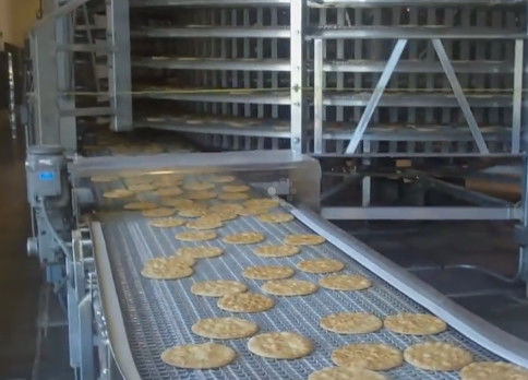 Beli Mesin Pembuat Pizza Otomatis Multifungsi 1200 - 5400 Pcs / Jam Untuk Flatbread Serupa online manufacture