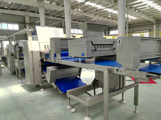 Beli Struktur Modular Fleksibel Mesin Pastry Dough Sheeter Untuk Berbagai Proyek Bakery pembuatan online