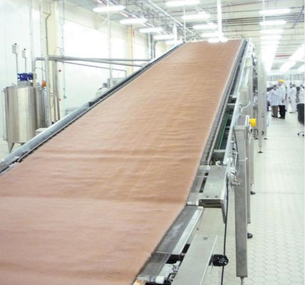 Beli Mesin Pembuat Kue Chocolate Swiss Roll Dengan Deposan Untuk Isi Berbeda pembuatan online