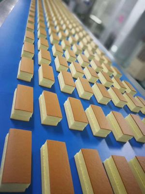 Beli 600 Kg / Hr Kapasitas Line Produksi Kue Gambar menyediakan Dengan Sandblasting Produksi pembuatan online