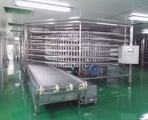 Beli Lini Produksi Pizza Lengkap Dengan Ruang Pemeriksaan Dan Oven Terowongan Dan Pendingin Spiral pembuatan online