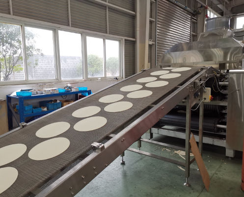 Beli G650 Industrial Tortilla Line Produksi dari 304 stainless steel yang dilengkapi dengan layar sentuh untuk permintaan kapasitas tinggi pembuatan online
